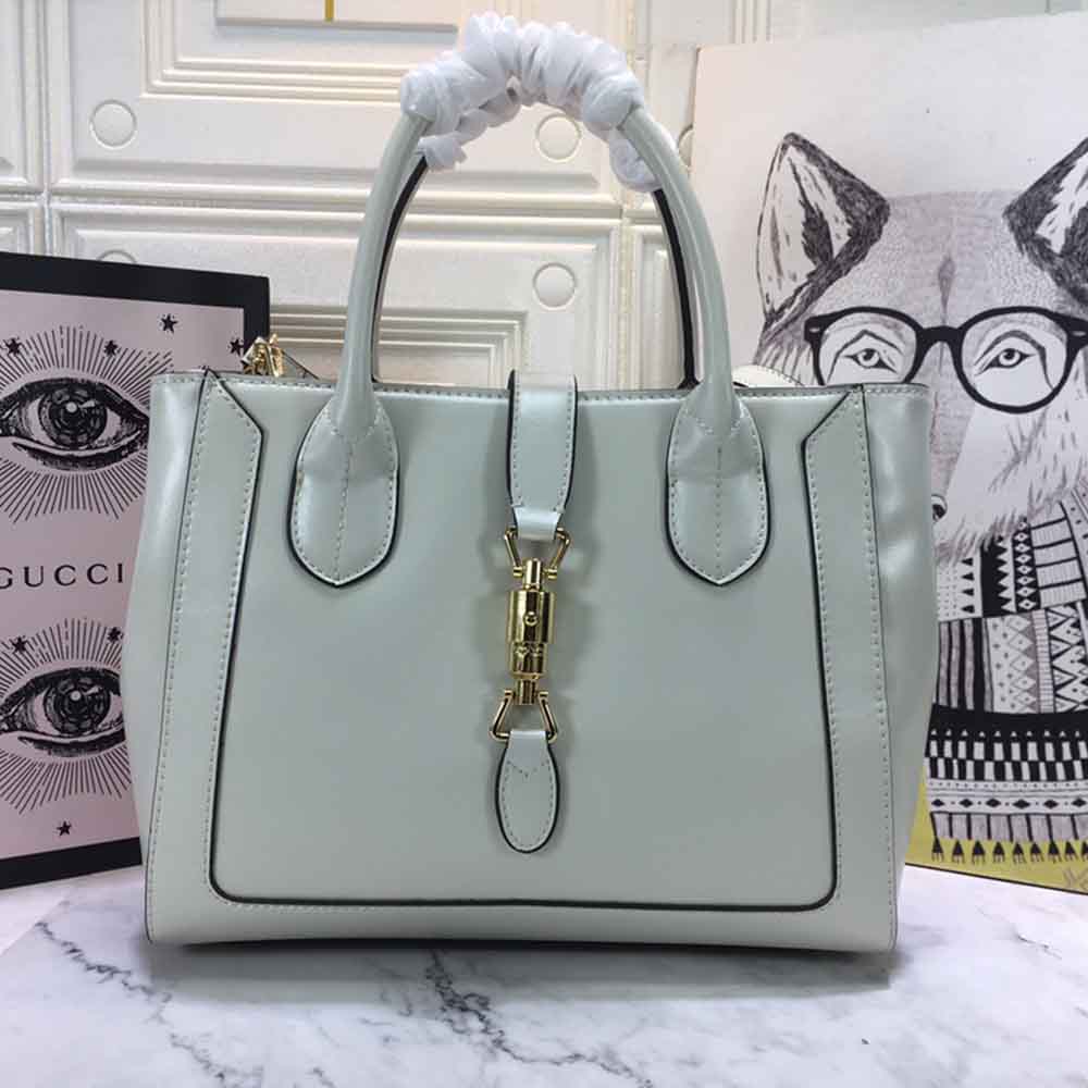 Replica Gucci Jackie 1961 Large Tote Bag 649015 Red/Black/Grey - Image 9
