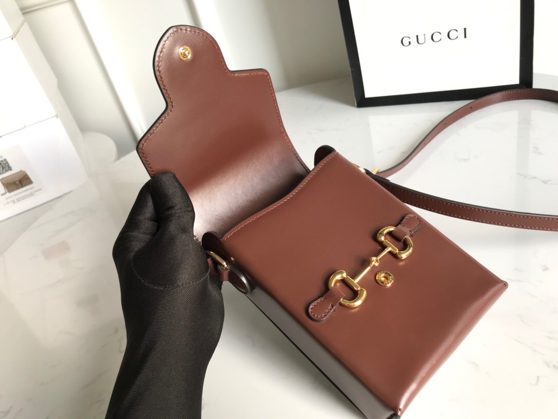 Replica Gucci Horsebit 1955 Mini Bag - Image 6