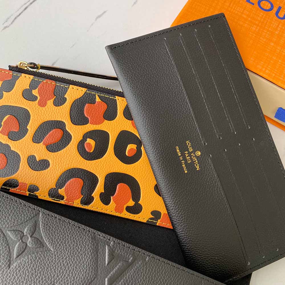 Replica Louis Vuitton Aaa-Leopard Felicie Pochette M64065 - Image 9