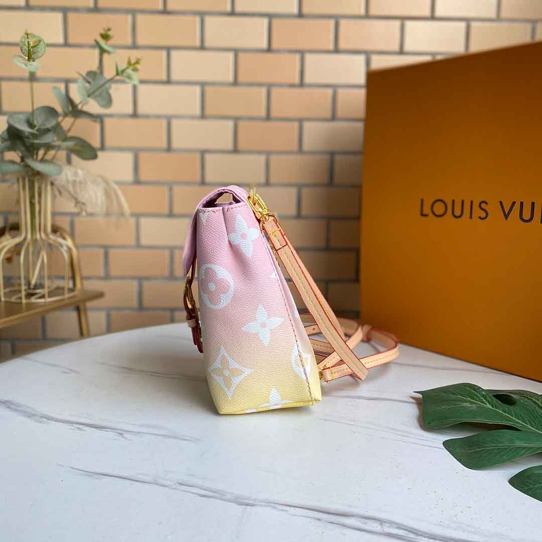 Replica Louis Vuitton Tiny Backpack M45764 Pink/Blue - Image 9