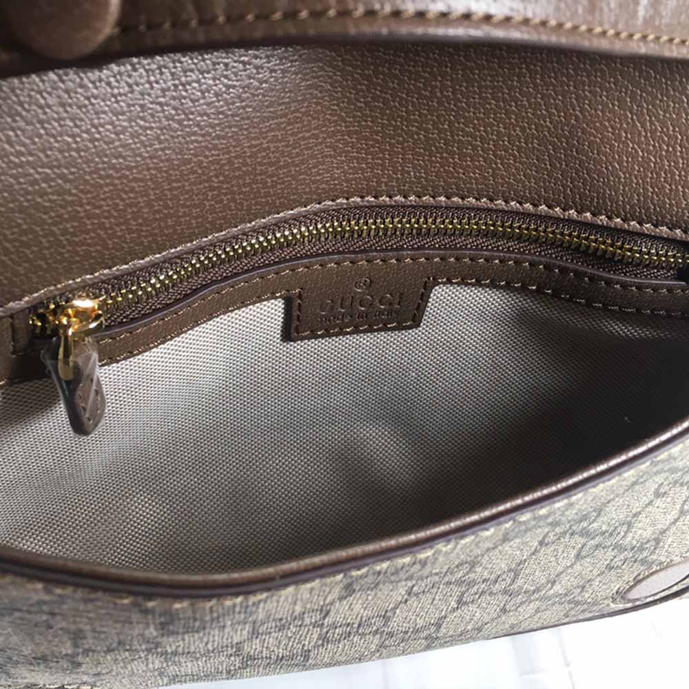 Replica Gucci Blondie Shoulder Bag Brown/Red - Image 4