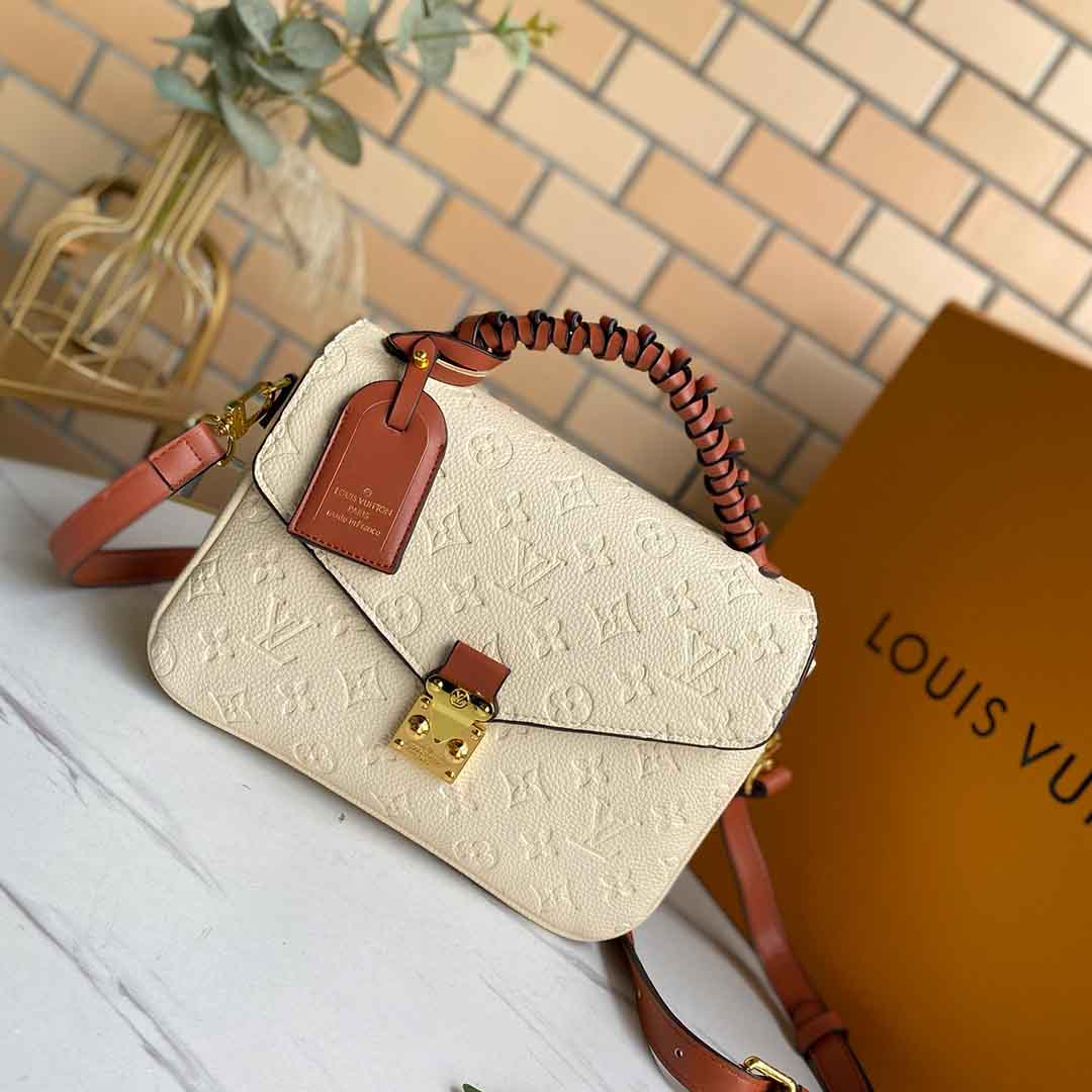 Replica Louis Vuitton Pochette Metis M44881 Navy Blue/Beige/White - Image 11