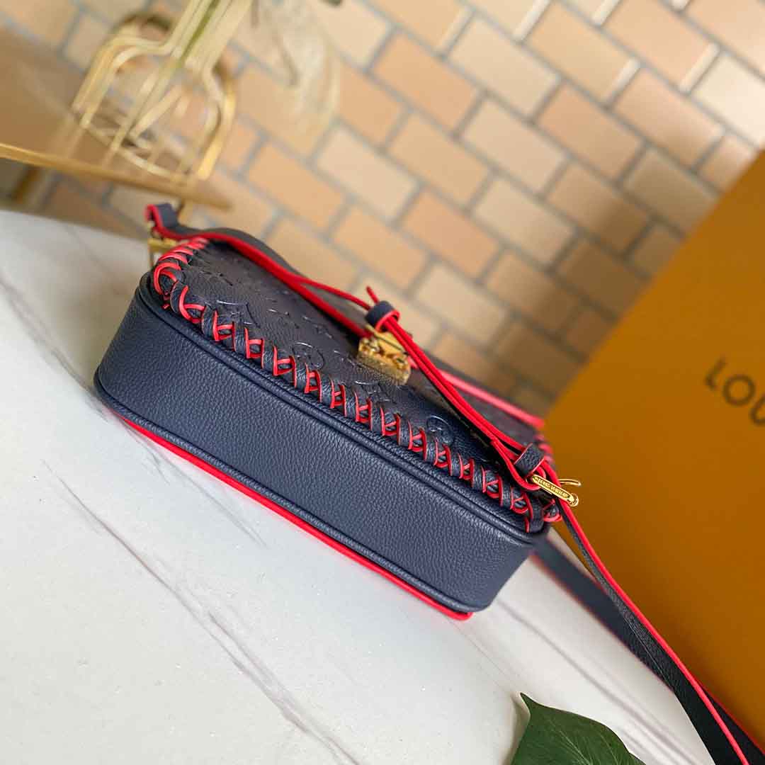 Replica Louis Vuitton Pochette Metis M44881 Navy Blue/Beige/White - Image 6