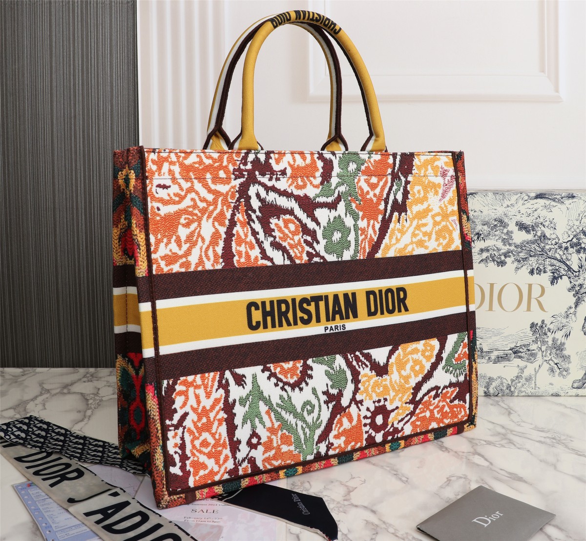 Replica Dior Medium/Large Book Tote- 36/42Cm - Image 2