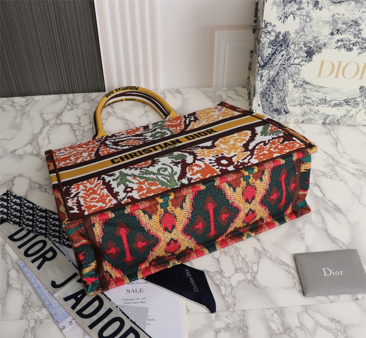 Replica Dior Medium/Large Book Tote- 36/42Cm - Image 6