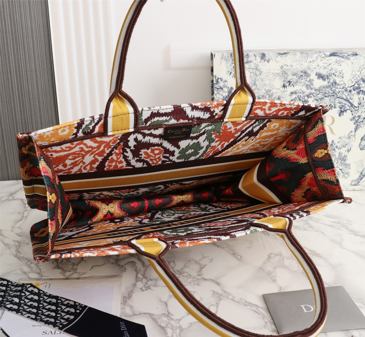 Replica Dior Medium/Large Book Tote- 36/42Cm - Image 8