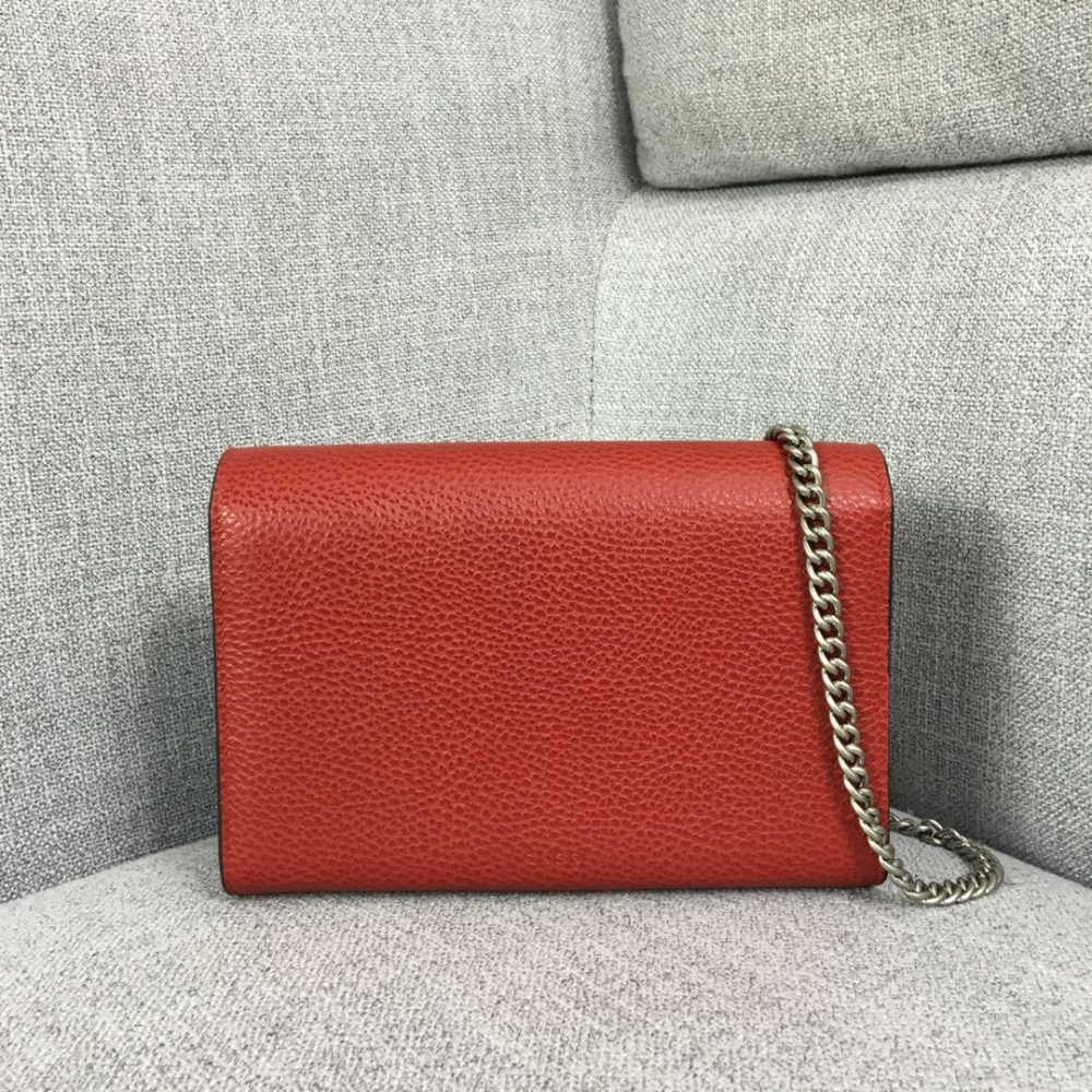 Best Replicas Bags - Gucci Dionysus leather mini chain bag Top Quality Louis Vuitton LV Replica Bags On Sales