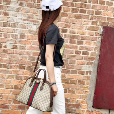 Replica Gucci Ophidia Medium Top Handle Bag