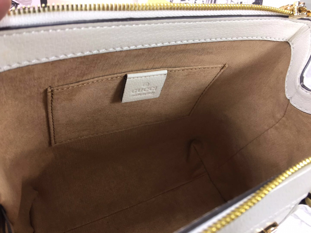 Replica Gucci Ophidia Small Tote Bag Black/White - Image 10