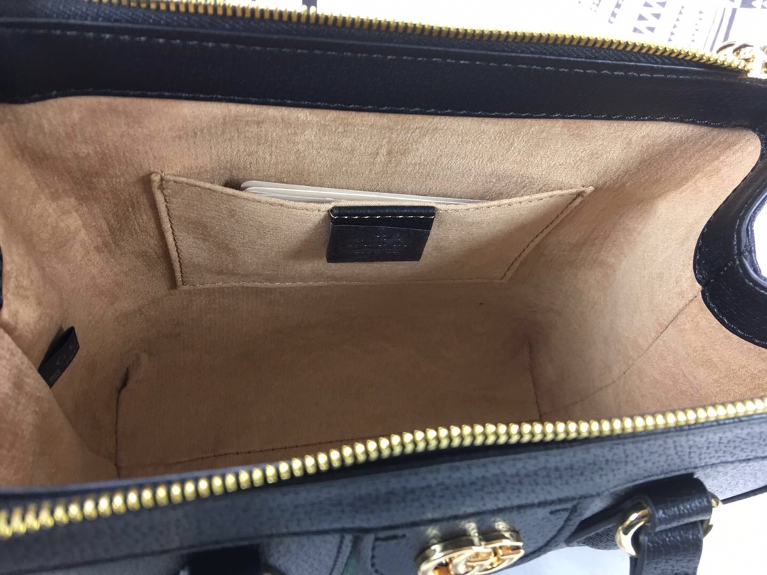 Replica Gucci Ophidia Small Tote Bag Black/White - Image 5