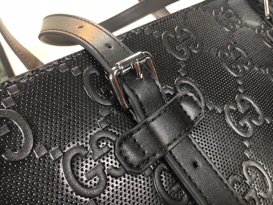 Replica Gucci Double G Embossed Tote Bag - Image 5