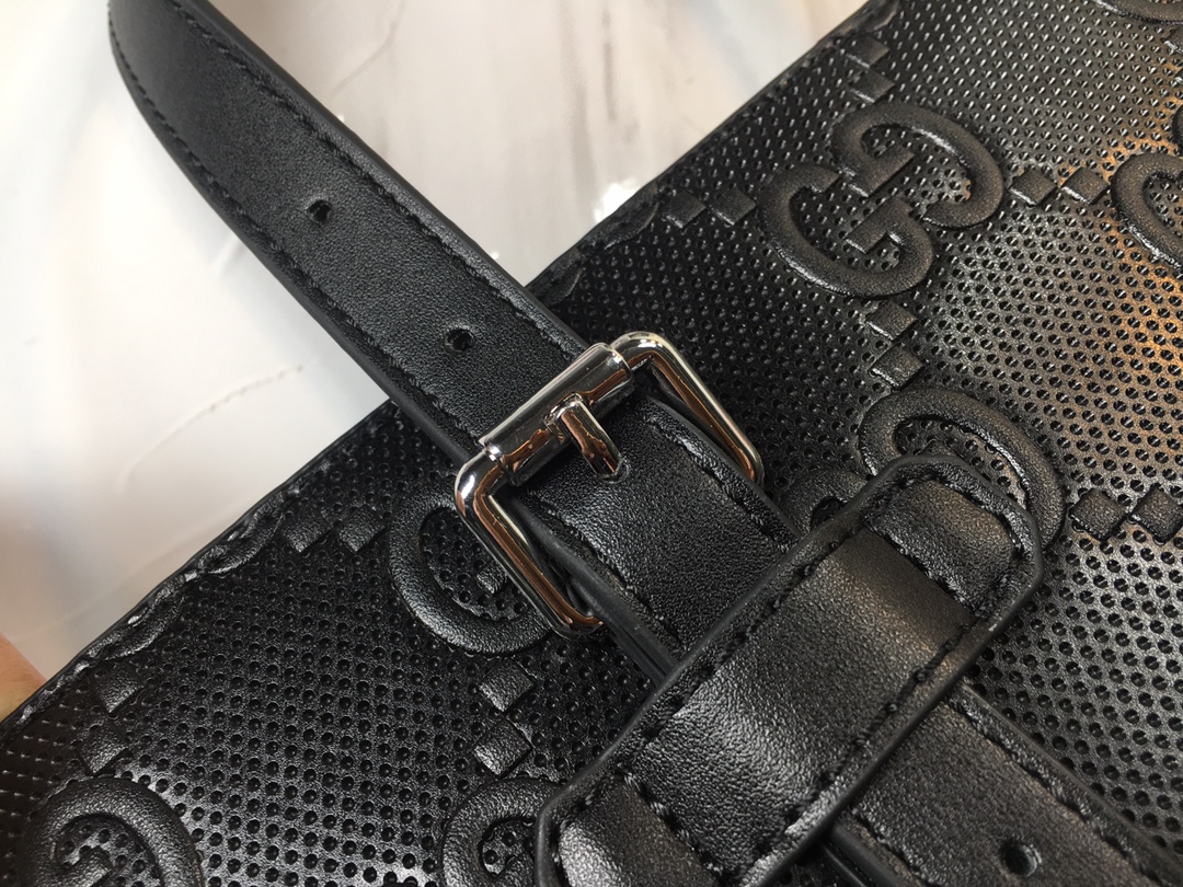 Replica Gucci Double G Embossed Tote Bag - Image 7