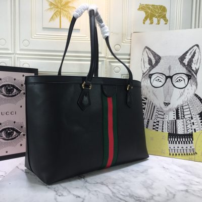 Alternative view of Replica Gucci Ophidia Leather Tote