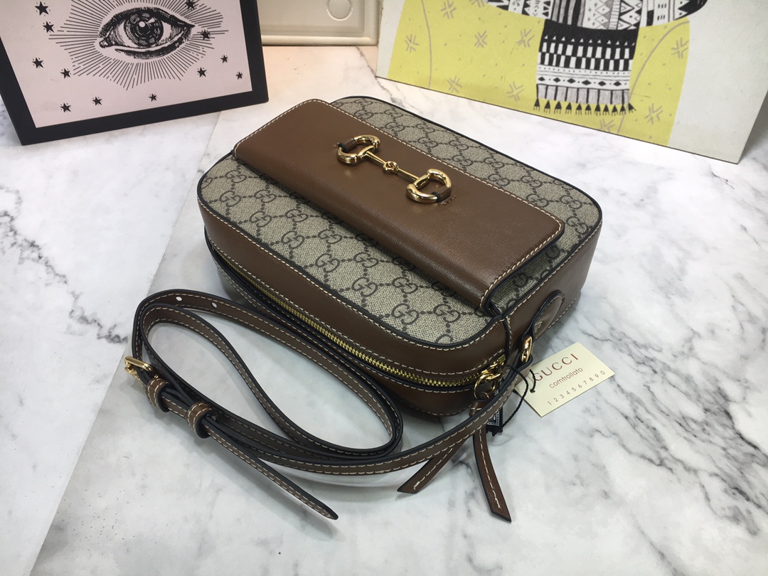 Replica Gucci Horsebit 1955 Small Bag- 5 Colors - Image 19