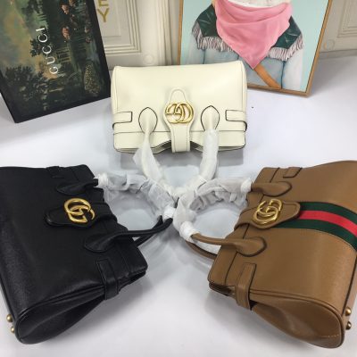 Replica Gucci Small Top Handle Bag With Double G
