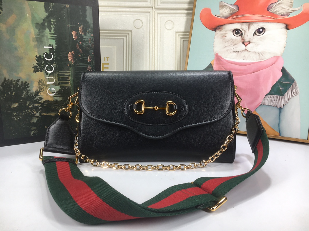 Replica Gucci Aaa-Double G Horsebit 1955 Small Bag- 3 Colors