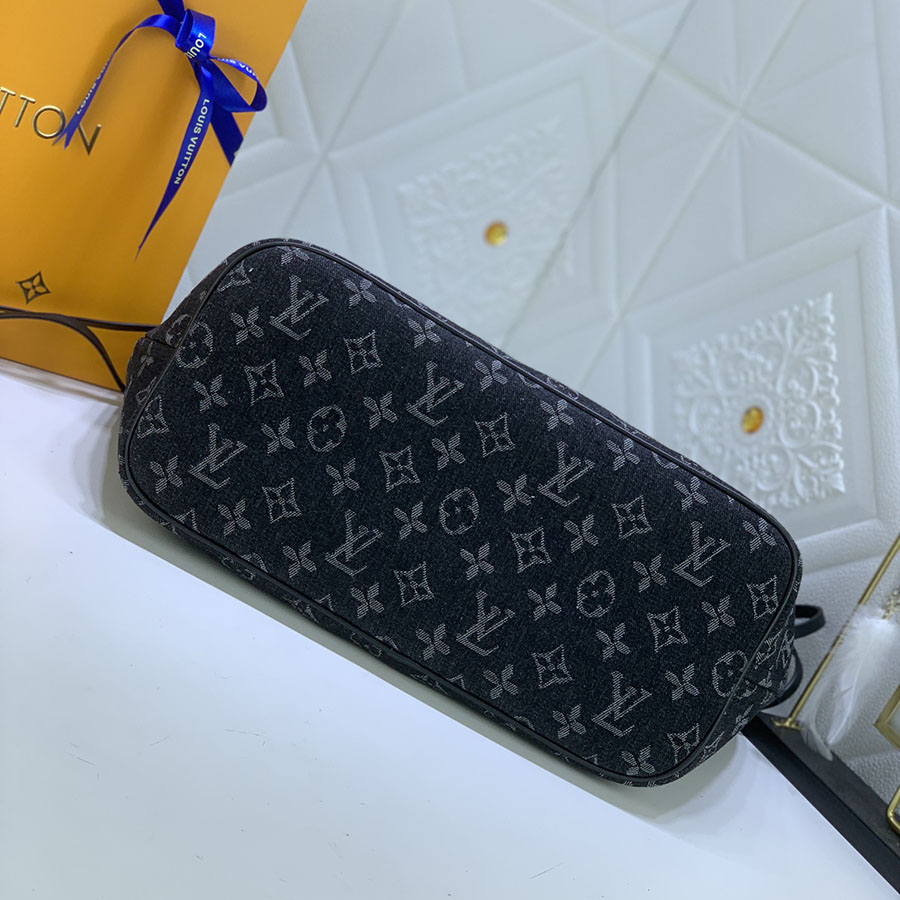 Replica Louis Vuitton Denim Materials Neverfull Mm - Image 9