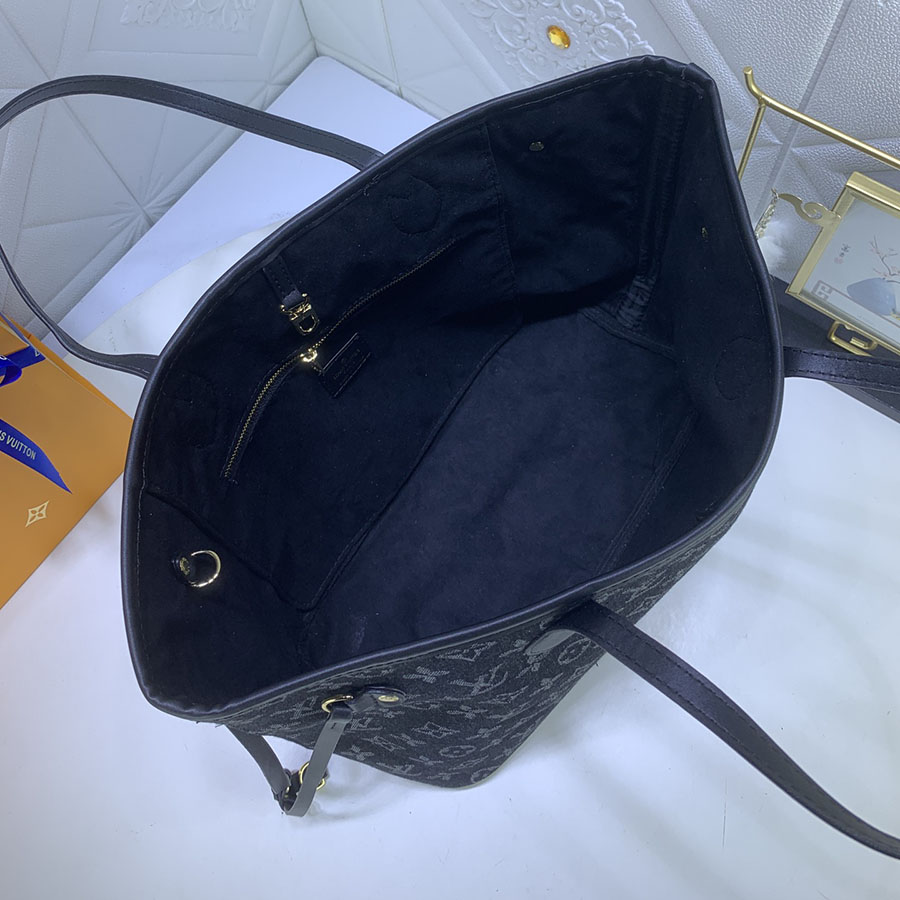 Replica Louis Vuitton Denim Materials Neverfull Mm - Image 11
