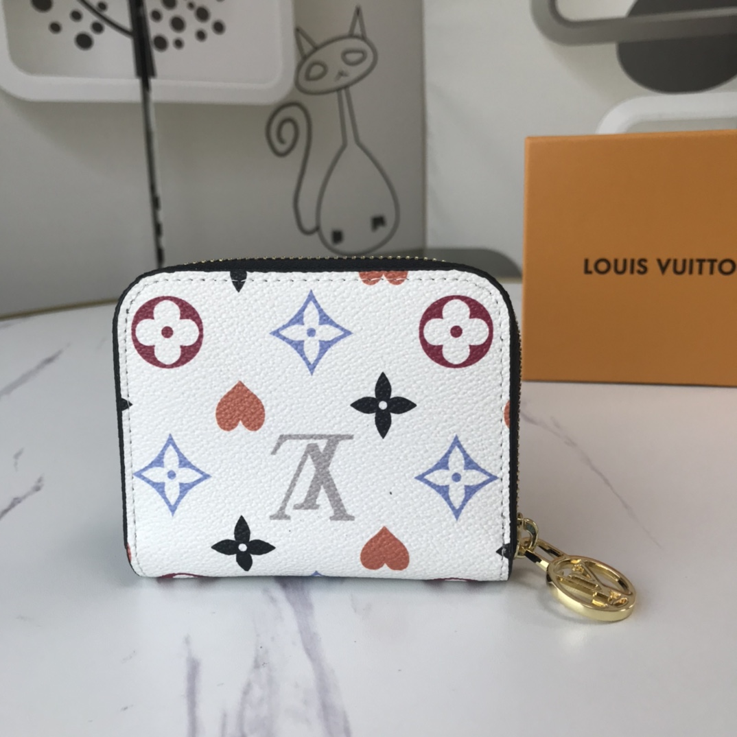 Replica Louis Vuitton Game On Zippy Coin Purse M80305 Black/White - Image 10