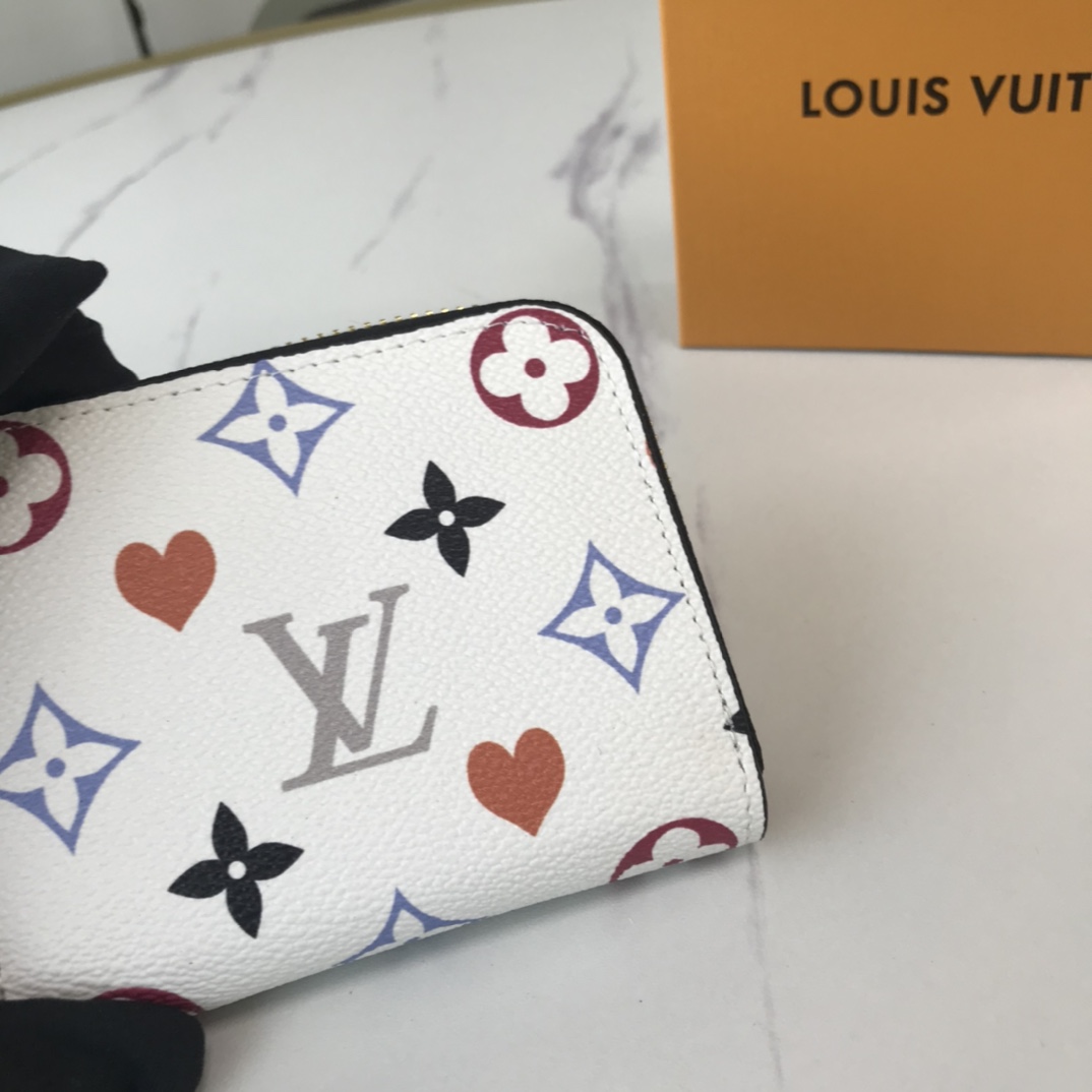 Replica Louis Vuitton Game On Zippy Coin Purse M80305 Black/White - Image 13