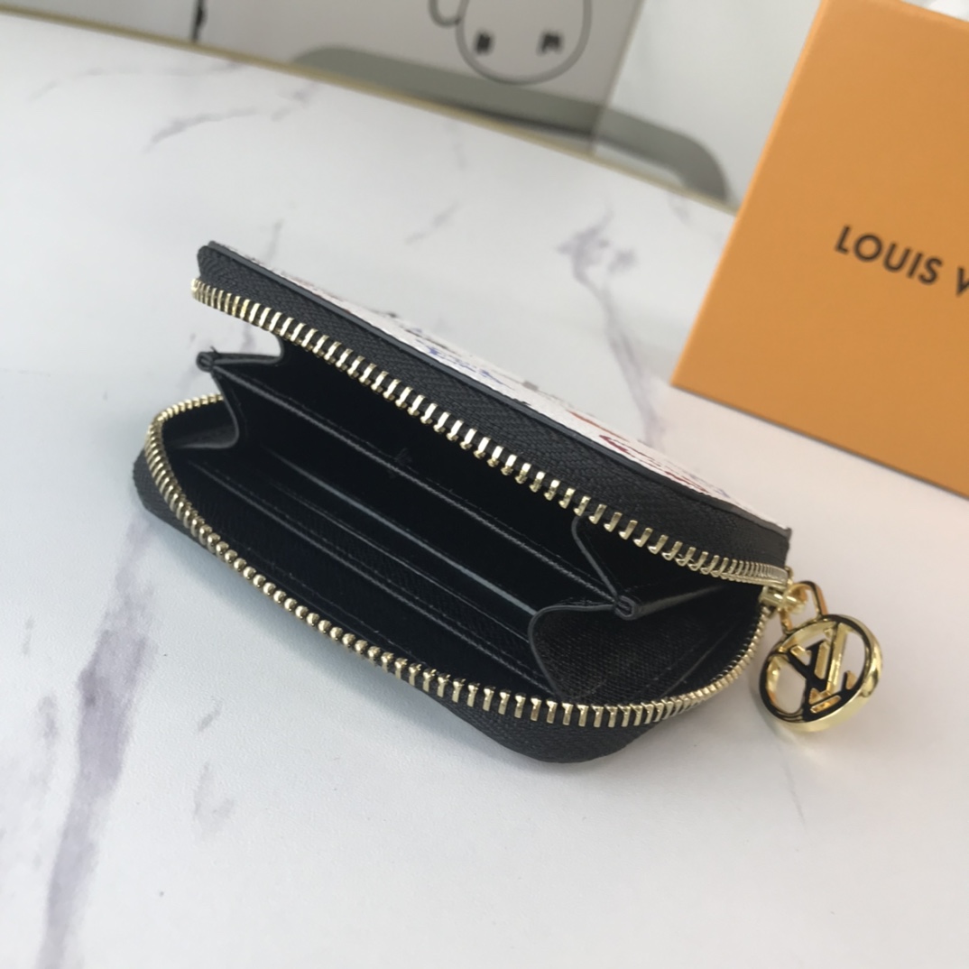 Replica Louis Vuitton Game On Zippy Coin Purse M80305 Black/White - Image 17
