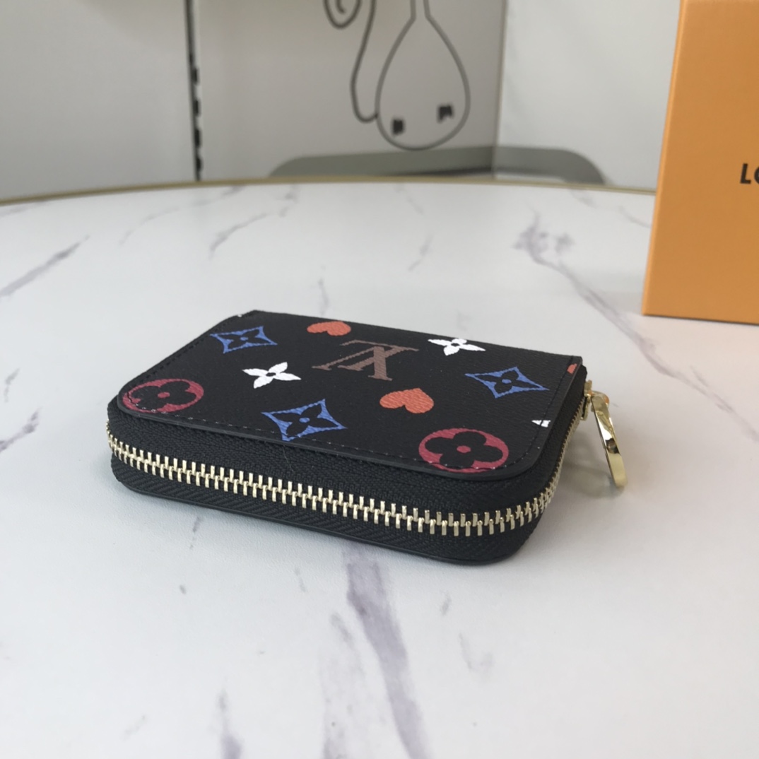 Replica Louis Vuitton Game On Zippy Coin Purse M80305 Black/White - Image 2