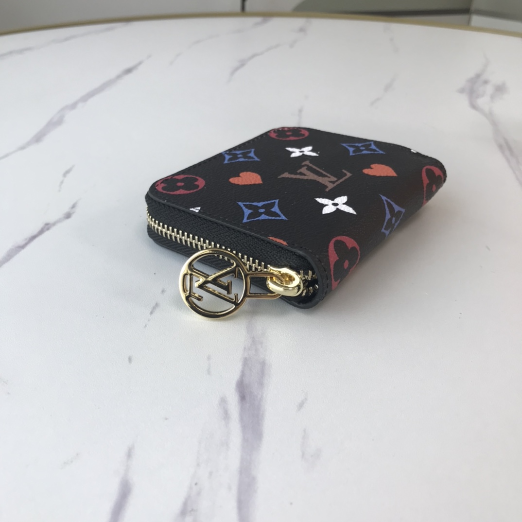 Replica Louis Vuitton Game On Zippy Coin Purse M80305 Black/White - Image 3