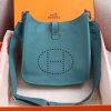 Best Replicas Bags - Hermes AAA-Evelyne III 29 bag ORANGE/BLACK/BLUE Best Louis Vuitton LV Replica Bags On Sales