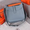 Best Replicas Bags - Hermes AAA-Evelyne III 29 bag ORANGE/BLACK/BLUE Best Louis Vuitton LV Replica Bags On Sales