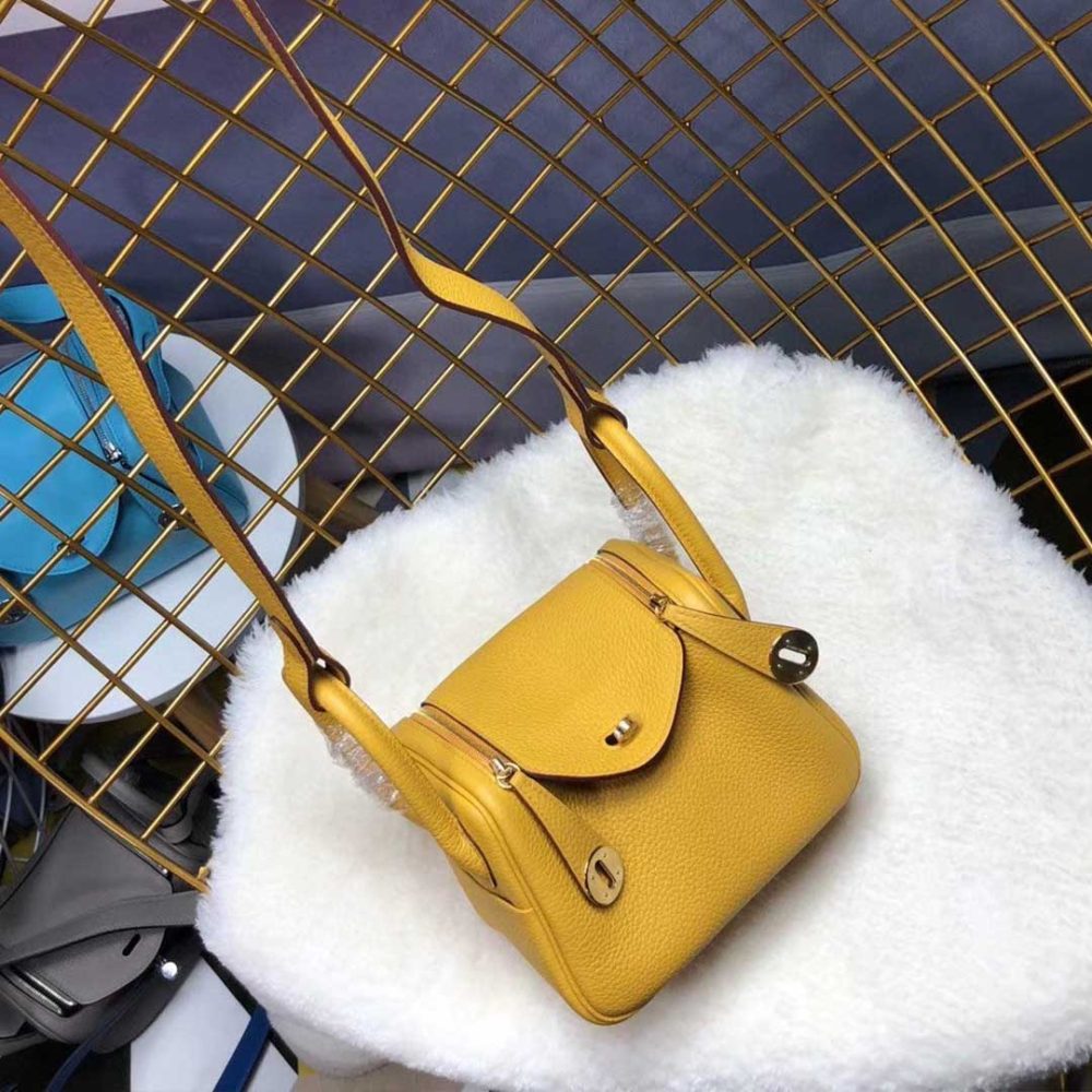 Best Replicas Bags - Hermes AAA-Lindy mini bag H079086CK37 BLACK/RED/GREY Top Quality Louis Vuitton LV Replica Bags On Sales