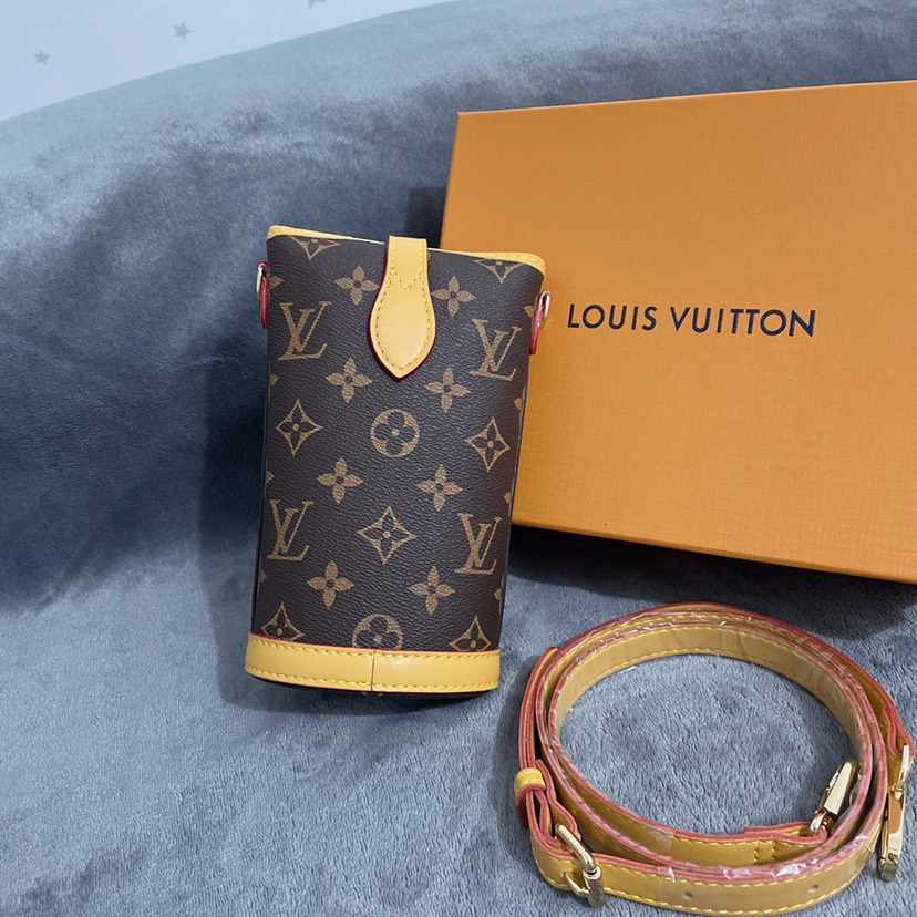 Replica Louis Vuitton Classic Monogram Shoulder Bag K06 - Image 3