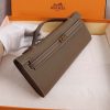 Best Replicas Bags - Hermes AAA-Kelly Cut Pochette BLACK/BROWN/BLUE Top Quality Louis Vuitton LV Replica Bags On Sales
