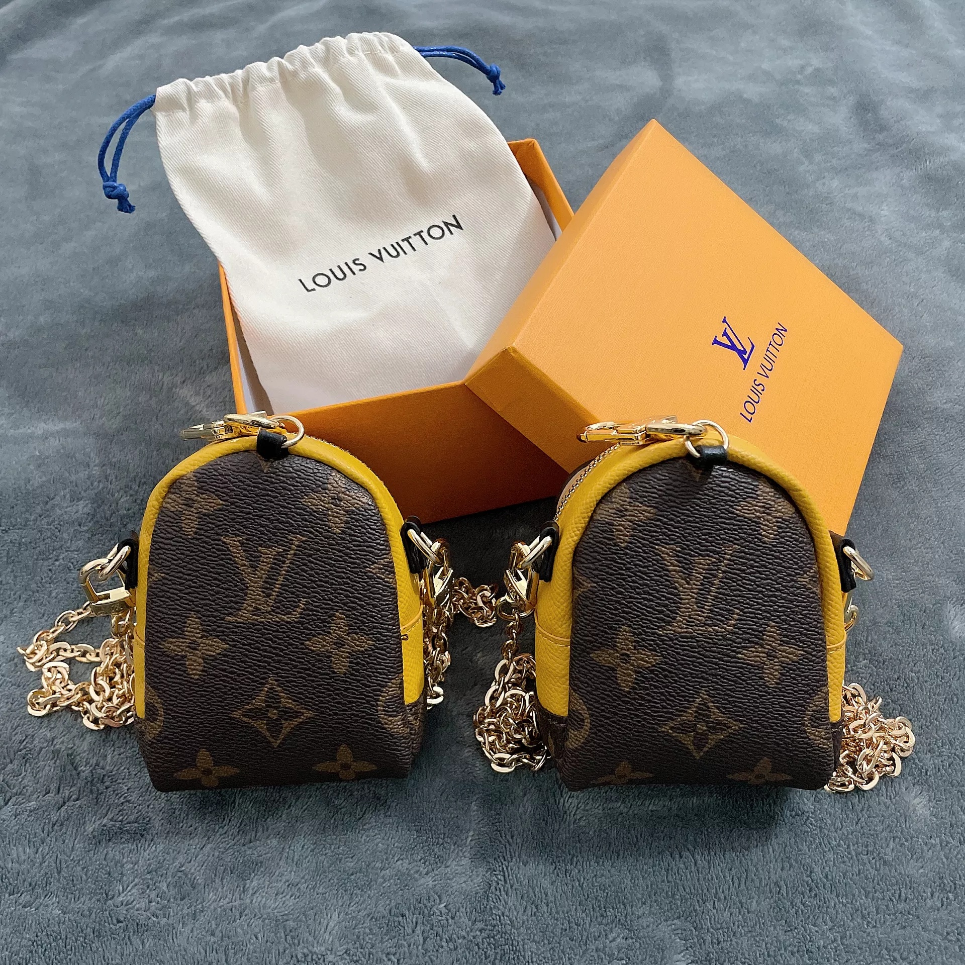 Replica Louis Vuitton Cartoon Bag Charm Chain Coin Wallet L03 - Image 2