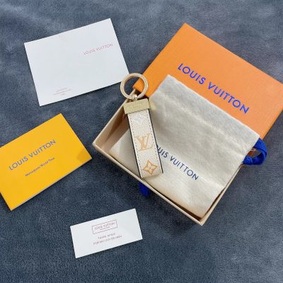 Alternative view of Replica Louis Vuitton Dragonne Bag Charm & Key Holder L04