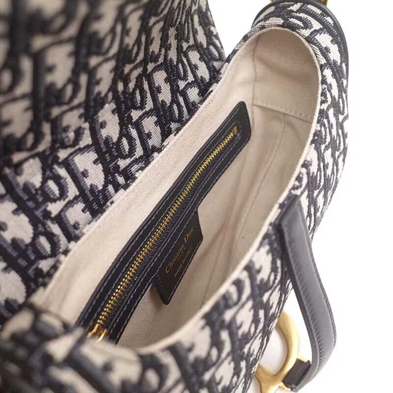 Replica Dior Large Oblique Saddle Bag - Image 4