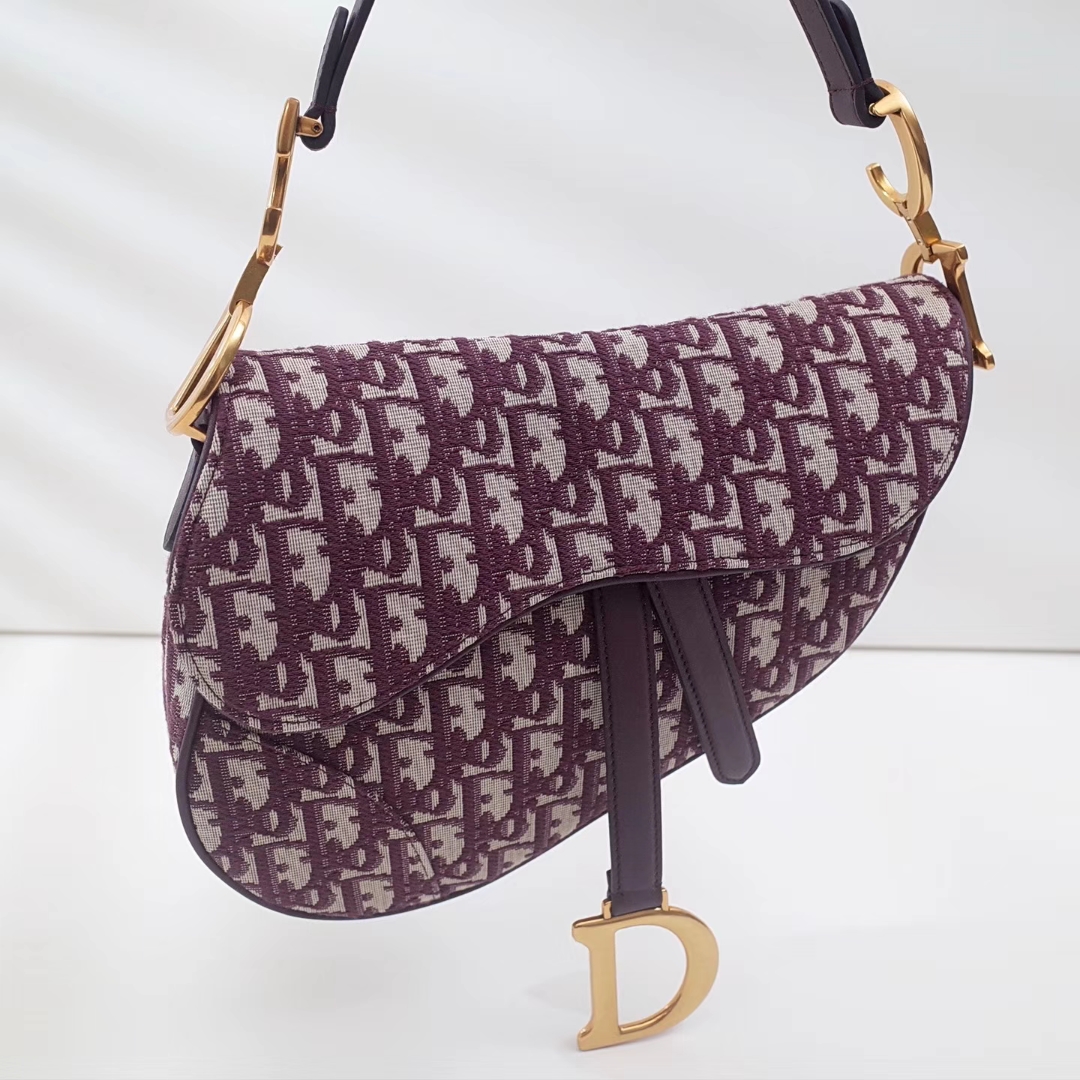 Replica Dior Large Oblique Saddle Bag - Image 5