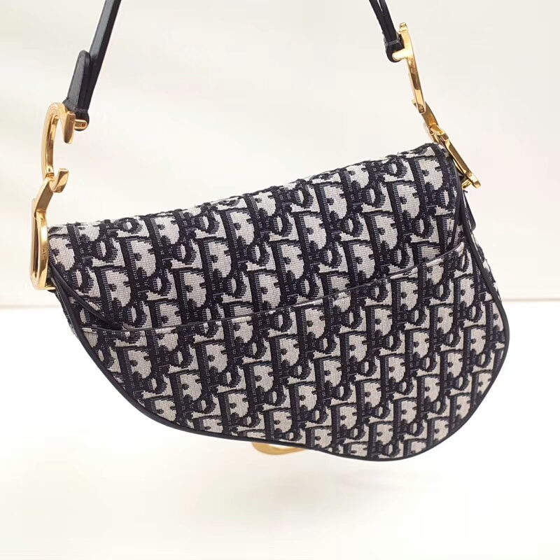 Replica Dior Large Oblique Saddle Bag - Image 6