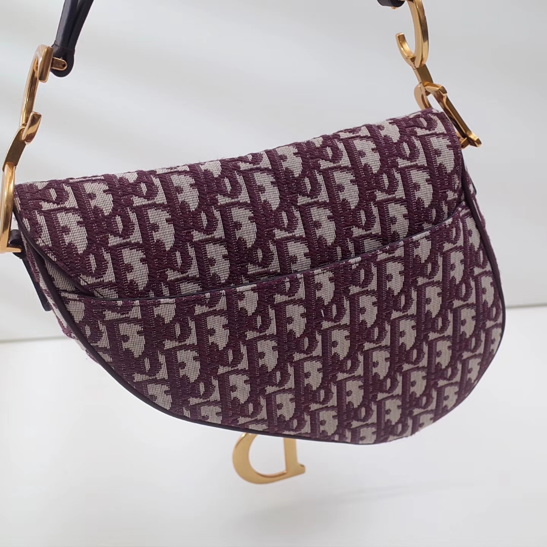 Replica Dior Large Oblique Saddle Bag - Image 8