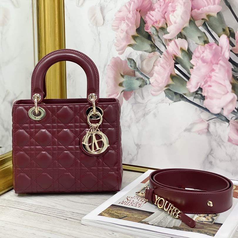 Replica Dior Aaa-My Abc Lady Dr Bag Black/White/Red - Image 10