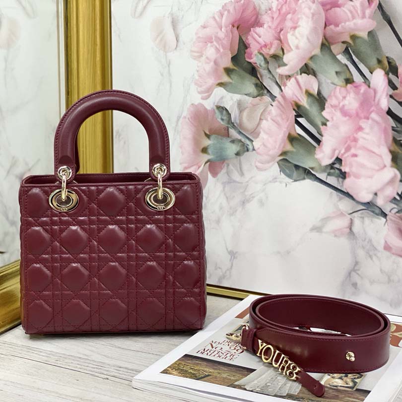 Replica Dior Aaa-My Abc Lady Dr Bag Black/White/Red - Image 12