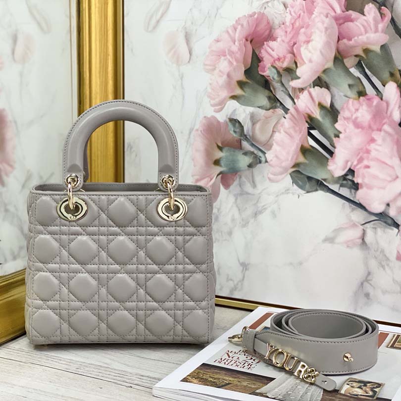 Replica Dior Aaa-My Abc Lady Dr Bag Black/White/Red - Image 4