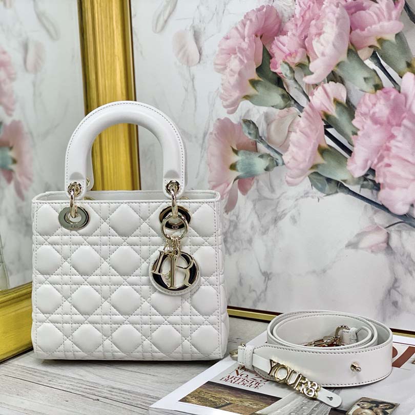 Replica Dior Aaa-My Abc Lady Dr Bag Black/White/Red - Image 7