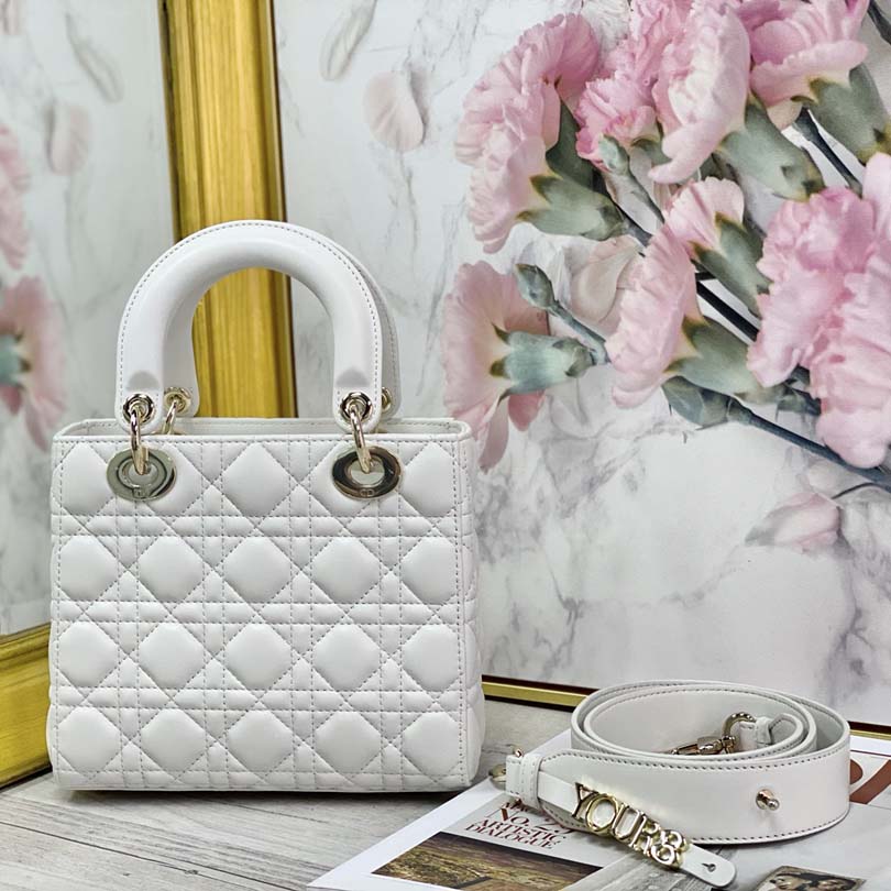Replica Dior Aaa-My Abc Lady Dr Bag Black/White/Red - Image 9