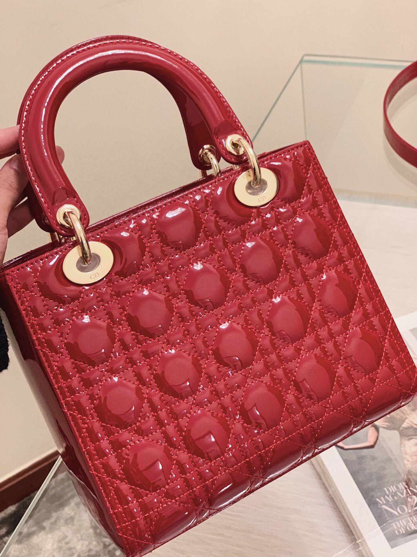 Replica Dior Medium Lady Bag - Image 9