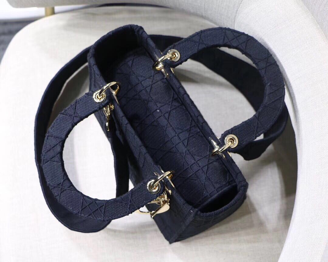 Replica Dior Medium Lady D-Lite Bag M0565/Embroidered Logo - Image 9