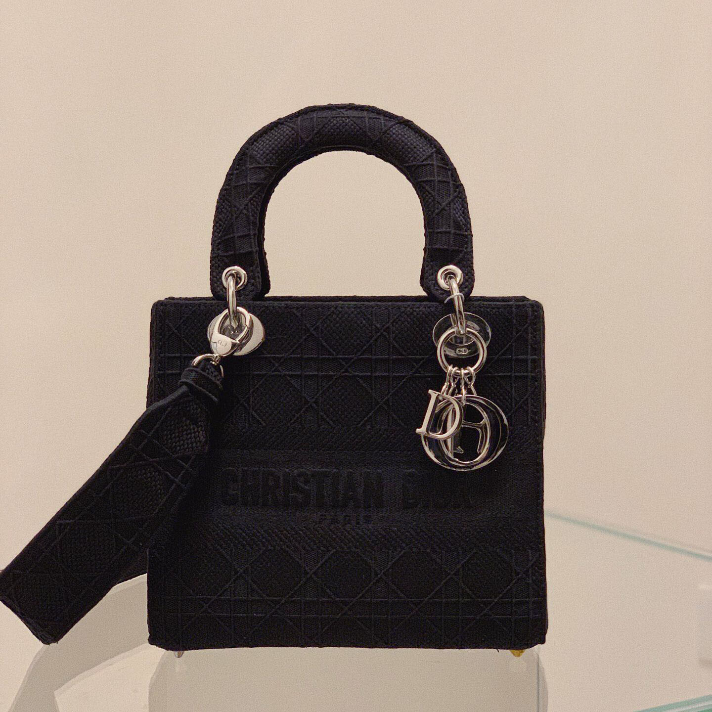 Replica Dior Medium Lady D-Lite Bag M0565/Embroidered Logo - Image 10