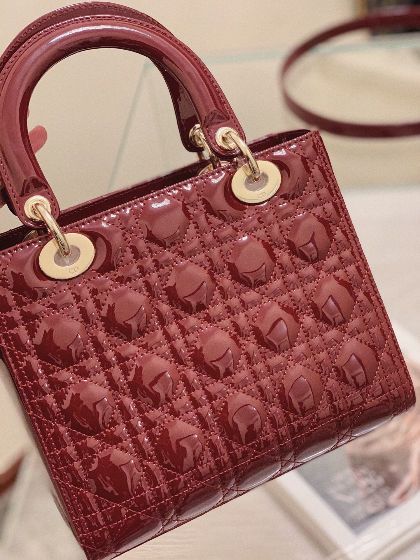 Replica Dior Medium Lady Bag - Image 12