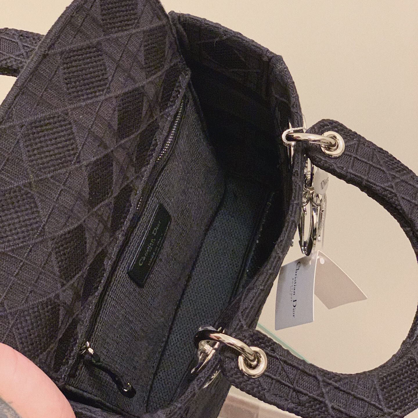 Replica Dior Medium Lady D-Lite Bag M0565/Embroidered Logo - Image 11