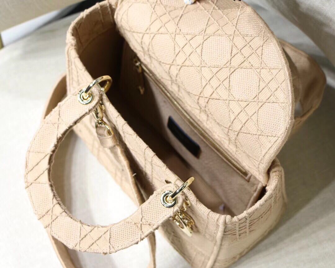 Replica Dior Medium Lady D-Lite Bag M0565/Embroidered Logo - Image 5