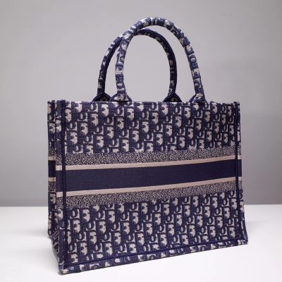 Alternative view of Replica Dior Polkadot Dioramour Mini Book Tote Bag S5475